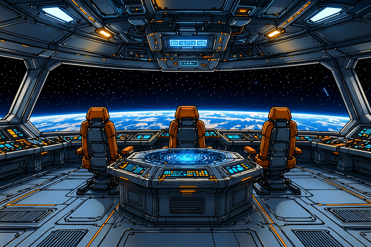 The bridge of the Jupiter-01