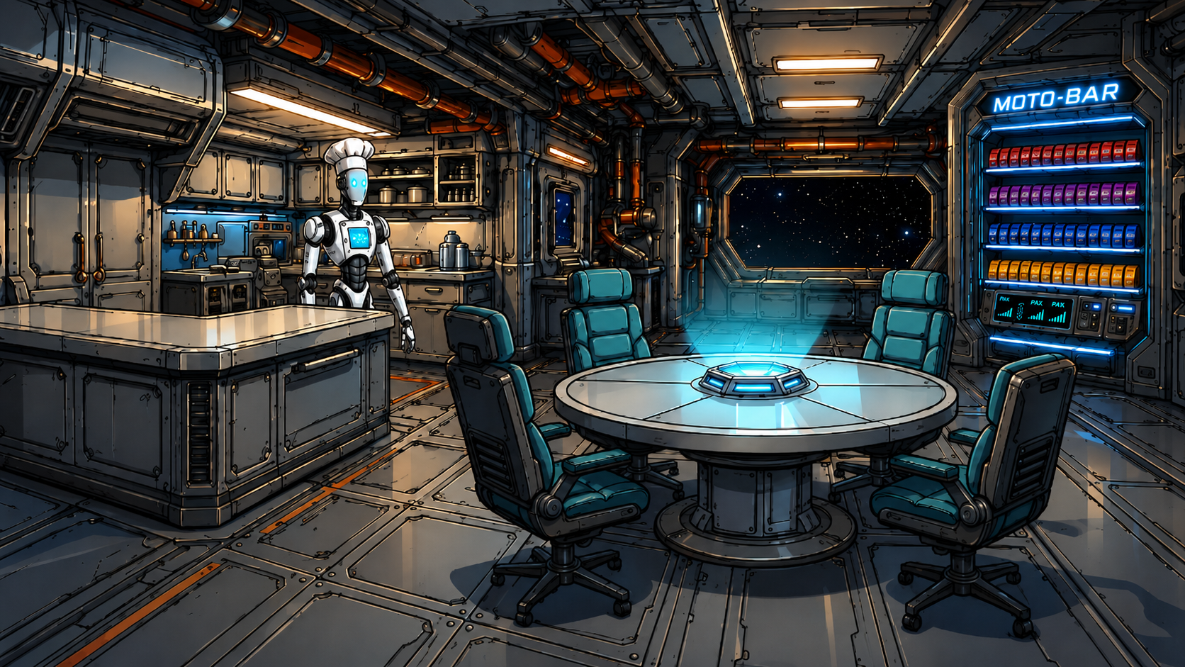 The galley