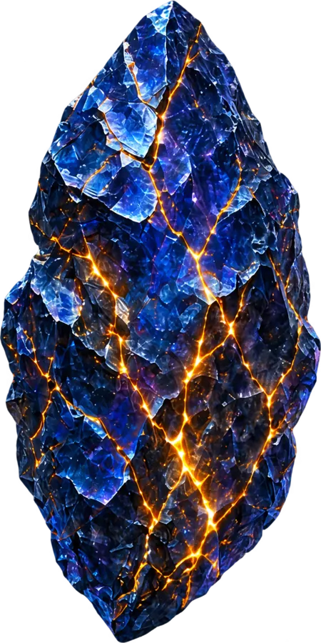Source Stone fragment at true scale